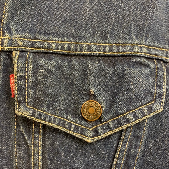 Levi’s Vintage Original Denim Jean Trucker Jacket - Picture 3 of 8